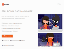 Tablet Screenshot of e-junkie.com